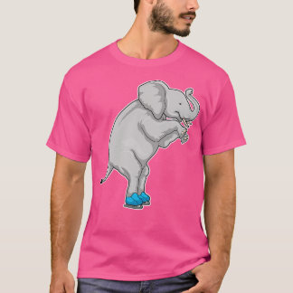 Camiseta Skates de gelo com gelo elefante 2