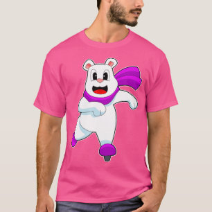 Camiseta Skates de gelo com urso polar