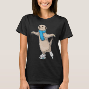 Camiseta Skates de gelo Meerkat