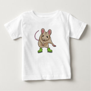 Camiseta Skates de gelo para patinagem com ratos