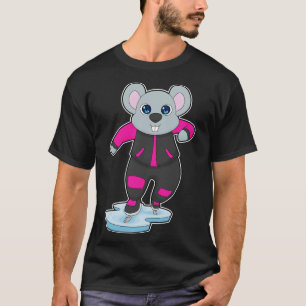 Camiseta Skates de gelo para patinagem com ratos