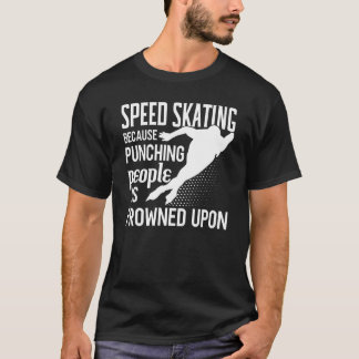 Camiseta Skates De Patinação Rápida Traçado Por Patinador D