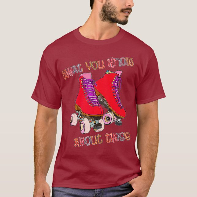 Camiseta skates do cilindro 80s - Rastreamento do cilindro  (Frente)