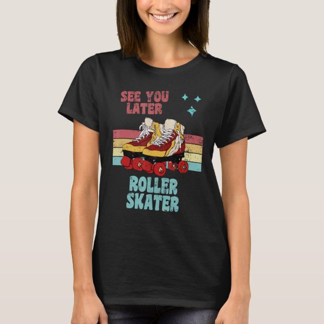 Camiseta Skates do cilindro de estilo retrorreflector Consu (Frente)