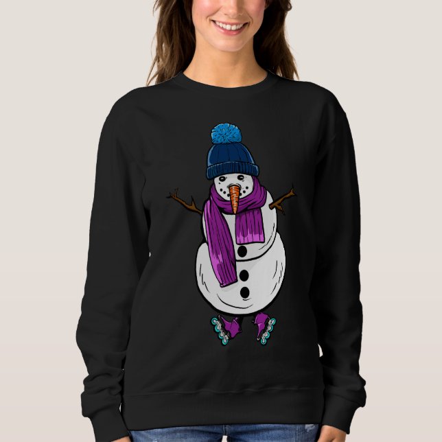 Camiseta Skates do Homem de Neve (Frente)