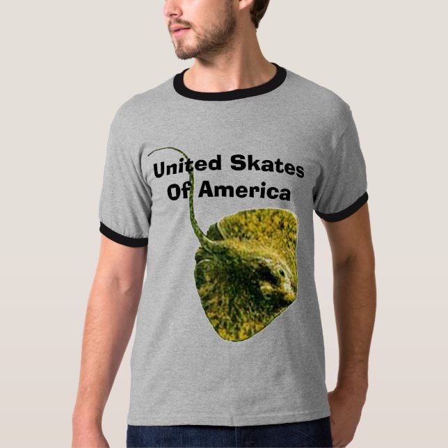 Camiseta Skates unidos de América (Frente)