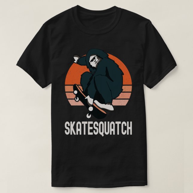 Camiseta SkateSquatch 1 (Frente do Design)