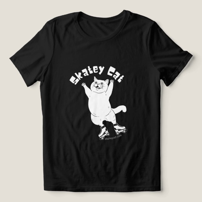 Camiseta Skatey Cat (Design frontal)