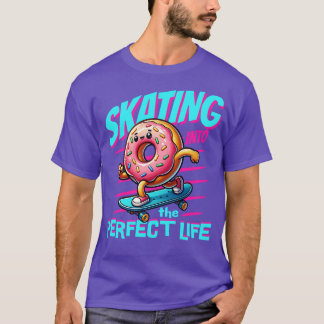 CAMISETA SKATING INTO THE PERFECT LIFE