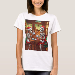 Camiseta Skelen Santa Claus T shirt