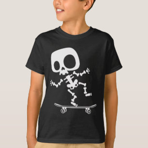 Camiseta Skeletboard Skateboard Halloween Costume Divertido