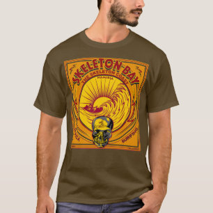 CAMISETA SKELETON BAY SURFING SKELETON COSTA NAMÍBIA ÁFRICA