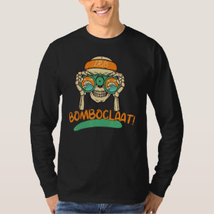Camiseta Skeleton Bomboclaat Jamaica Slang Word Summer Vaca