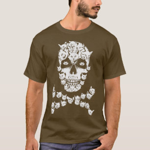 Camiseta Skeleton Cat Halloween 2021