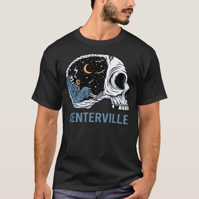 Camiseta Skeleton Centerville (Frente)