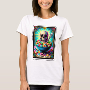 Camiseta Skeleton Cereal Killer Tarot