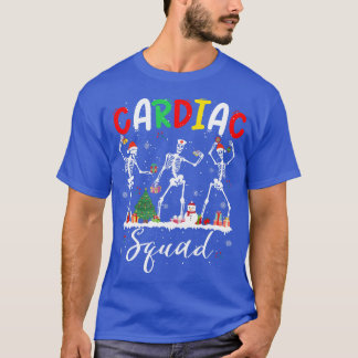 Camiseta Skeleton Dançando Feliz Enfermeira de Natal