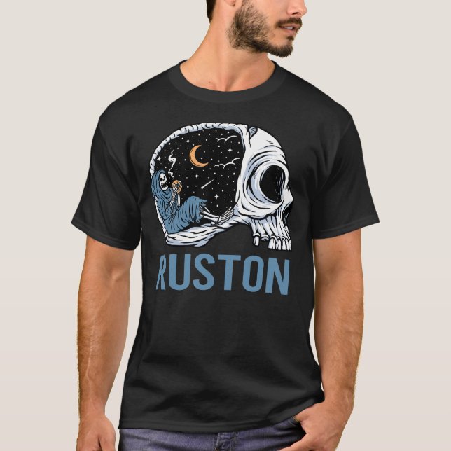 Camiseta Skeleton de refrigeração Ruston (Frente)