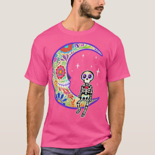 Camiseta Skeleton Dia de Los Muertos Skeleton