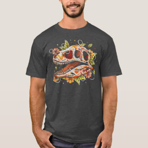 Camiseta Skeleton Dino bones paleontologista Fossil Dinossa