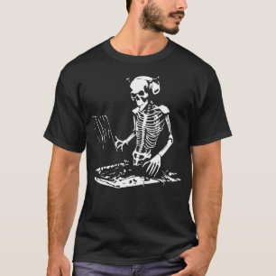 Camiseta Skeleton DJ