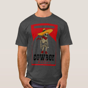 Camiseta Skeleton do Assassino do Cowboy