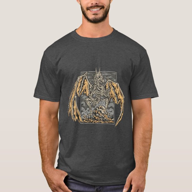 Camiseta Skeleton Dragon (Frente)