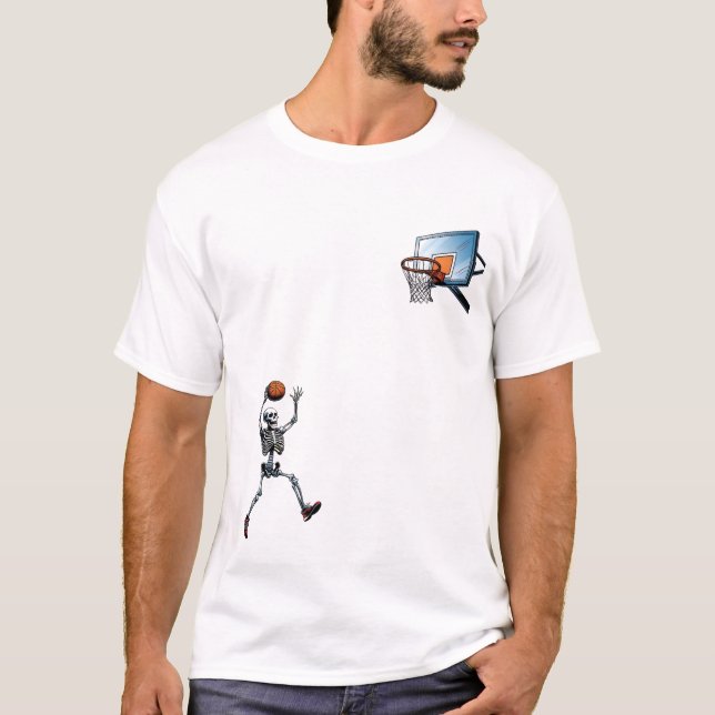 Camiseta Skeleton Dunk Basball (Frente)