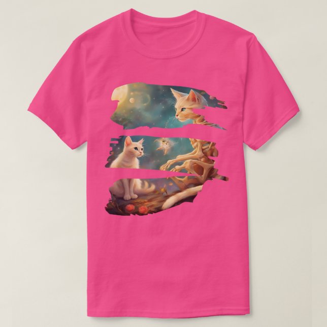 Camiseta Skeleton E Gatos Melhores Amigos Gatinhos Engraçad (Frente do Design)