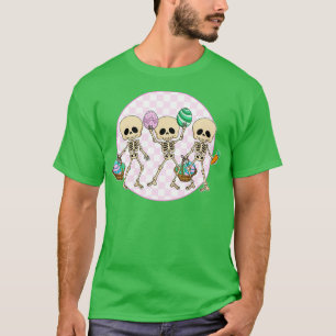 Camiseta Skeleton Easter Egg Hunt