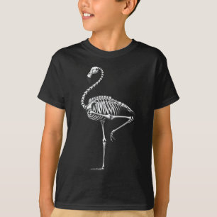 Camiseta Skeleton Flamingo Halloween