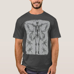 Camiseta Skeleton Grunge Fairycore - Almofada Estética
