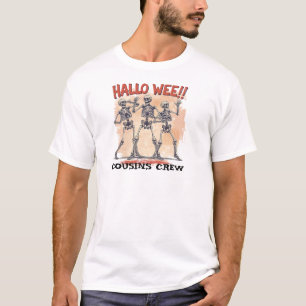 Camiseta Skeleton Halloween Crew 2026 T-Shirt