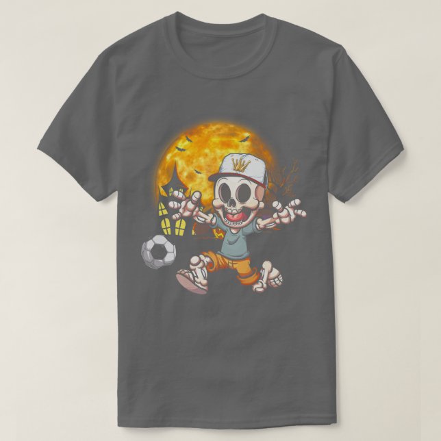 Camiseta Skeleton Halloween Esporte Moon  (Frente do Design)