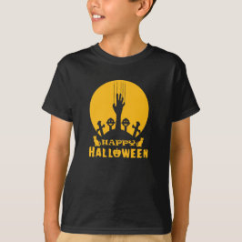 Camiseta Skeleton Halloween Graveyard