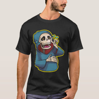 Camiseta Skeleton laughing with a lot of joy
