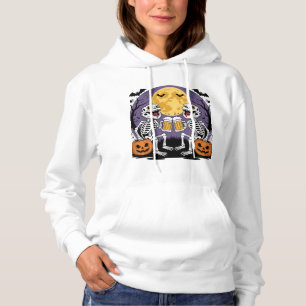 Camiseta Skeleton Lizards Halloween Beer Cheers