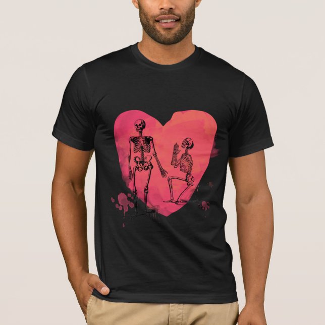 Camiseta Skeleton Love (Frente)