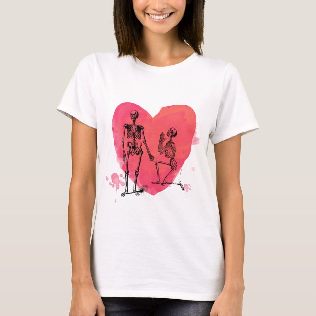 Camiseta Skeleton Love (Frente)