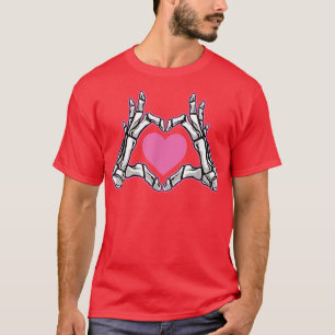 Camiseta Skeleton Mão Ventilador Ossos Costume Engraçado Ha