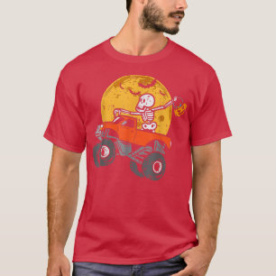 Camiseta Skeleton Monster Truck Moon Candy Toddler Boys Hal