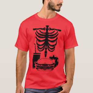 Camiseta Skeleton Rib Bones Juncofood Xray 