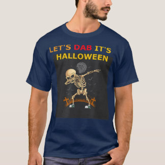 Camiseta Skeleton Rib Cage Dab Skeleton Halloween