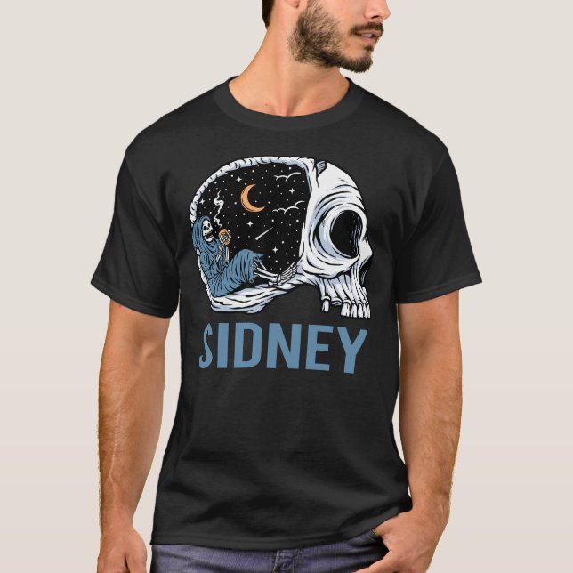 Camiseta Skeleton Sidney (Frente)