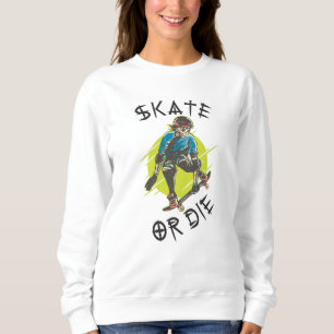 Camiseta Skeleton Skateboarder