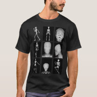 Skeleton Skull Human Body XRAYS Anatomia Collage 