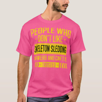 Camiseta Skeleton Sledge Sports Skeleton Sled Esportes Love