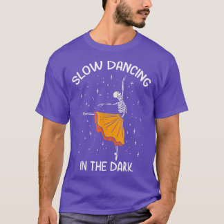 Camiseta Skeleton Slow Dancing in the Dark Balé Dancer Ba
