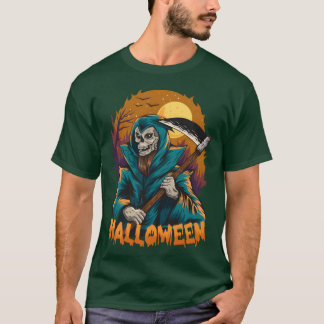 Camiseta Skeleton Spooky Halloween