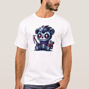 Camiseta Skeleton Teddy Bear